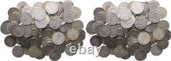 1/2 Mark Circulation Coins Lot 100 Piece J. 16 1905 1919 Anlegerposten Silver