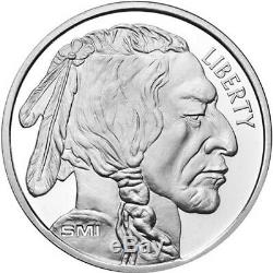 1 oz Sunshine Buffalo SMI Silver Round New, Mint Mark SI -Lot of 20