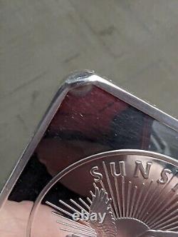10 Troy oz Sunshine Mint. 999 Fine Silver Bar Mint Mark SI Sealed