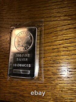 10 oz ounce Sealed Sunshine Mint mark SI Silver Bar. 999 (New)