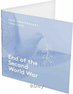 10x 2020 $2 75TH ANNIVERSARY END OF WORLD WAR II WWII'C' MINTMARK COLOURED COIN
