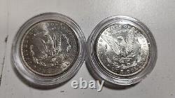 15 Different BU Morgan Silver Dollars 1881-1884 S, O, P, CC Mint Mark. 1884cc