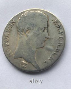 1806 5 Francs Coin Emporer Napoleon Limoges Mint Mark Silver Coin
