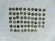 1875-1918 Lot of Silver German Empire 1 and 1/2 Marks 74 Coins