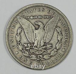 1879-CC Morgan Dollar VERY FINE Carson City Silver Dollar Capped Die Mint Mark