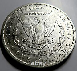 1881-CC Morgan Dollar 90% Silver CARSON CITY Full Date & Clear Mint Mark #98
