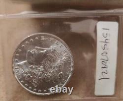 1883 Morgan Dollar Graded in 1986 No Mint Mark Gem Silver US Coin