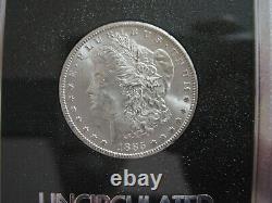 1885 CC GSA Morgan Silver Dollar BLAST WHITE Tilted CC mint mark! NGC MS 63