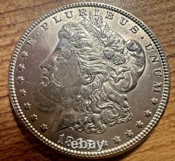 1885 Morgan Silver Dollar No Mint Mark NICE LOOKING COIN