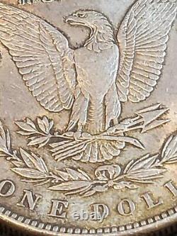 1886 Morgan Silver Dollar 90% Silver No Mint Mark 7 Feathers