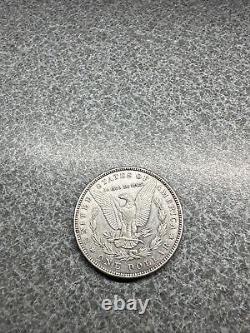 1889 Morgan Silver Dollar Almost Uncirculated, RARE no mint mark! WOW