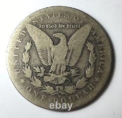 1895-S Morgan Silver Dollar, Key Date! San Francisco Mint Mark! 400,000 Minted