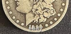 1896 Morgan Silver Dollar with O Mint Mark