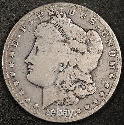 1900-o/cc Morgan Silver Dollar. Spike on lower Rt of O Mint Mark. VG. 177630