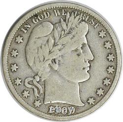 1909-S Barber Silver Half Dollar Inverted Mint Mark FS-501 VF Uncertified #200