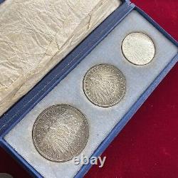 1911 Germany Bavaria Mint Set! Beautiful Original Coins In Box. OGP