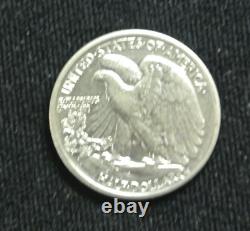 1917-D Obverse Mint Mark Denver Mint Silver Walking Liberty Half XF