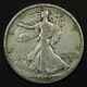 1917 D Obverse Mint Mark Walking Liberty Silver Half Dollar