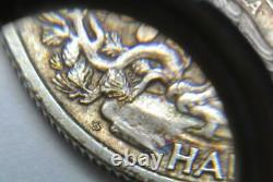 1917-S Reverse Mint Mark Walking Liberty Silver Half Dollar, AU/UNC C8143