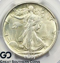 1917-S Walking Liberty Half Dollar PCGS MS 63 Reverse Mint Mark, Key Date