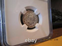 1918D NGC Germany 1/2 Mark Mint State +++++ 67