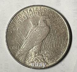 1922 dollar silver coin rare and in great condition. No mint mark
