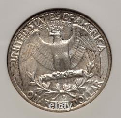 1932 S Washington Silver Quarter. 25 ANACS MS60 KEY DATE & MINT MARK