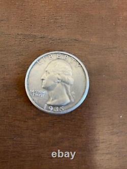 1935 Silver Quarter No Mint Mark