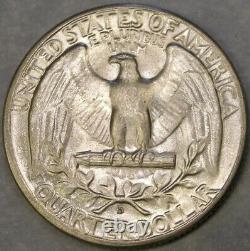 1936 D/d/d Washington Silver Quarter Very Scarce Beauty Triple Punched Mint Mark