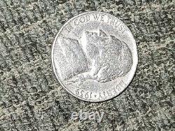 1939 nickel no mint mark, excellent condition. Was stored in a jewelry box box
