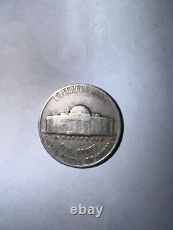 1941 Nickel No Mint Mark Ww2 Era Silver Nickel