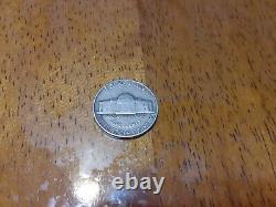 1942 Jefferson nickel 35% Silver no mint mark