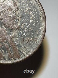 1943 Silver Steel Lincoln Wheat Penny Cent No Mint Mark Magnetic