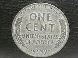 1943 Silver Steel Lincoln Wheat Penny One Cent No Mint Mark Sticks To Magnets
