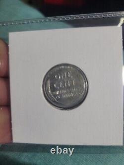 1943 Silver Steel Wheat Penny, D Mint Mark, Great condition