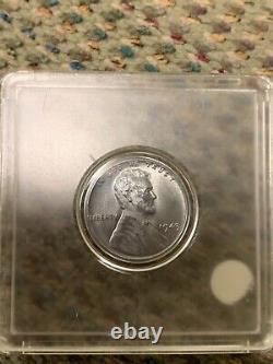 1943 Silver Steel Wheat Penny No Mint Mark