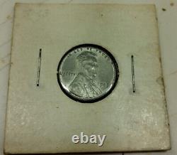 1943 Silver Steel Wheat Penny No Mint Mark Magnetic