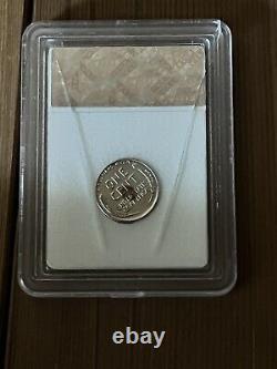 1943 Silver Steel Wheat Penny, No Mint Mark, Proof Like Condition