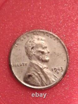 1943 Silver Wheat Penny Circulated S Mint Mark