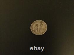1944 silver dime. No mint mark