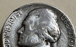 1945 P Mint Mark War Nickel 35% Silver With Many Mint Errors