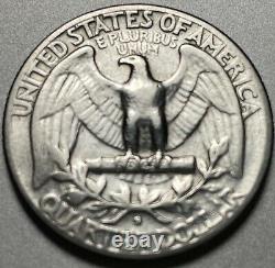 1950-S/D Mint Mark Error Washington Silver Quarter AU PCGS READY