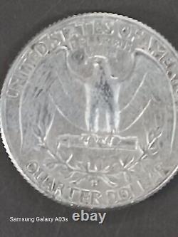 1964 90% Silver Quarter Repunched Mint Mark D Over D