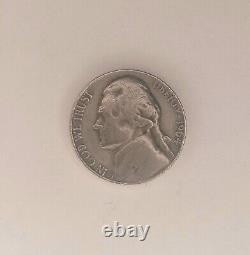 1964 Jefferson Nickel No Mint Mark ERROR