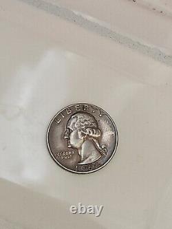 1964 silver quarter no mint mark