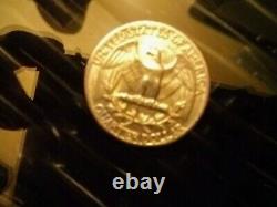 1964 silver quarter no mint mark