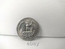 1965 Quarter No Mint Mark, Date is very low on Coin ungraded