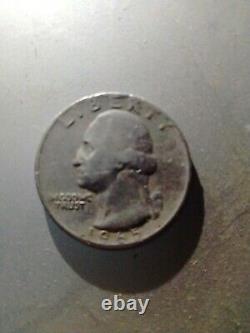 1965 Quarter No Mint Mark, Ungraded