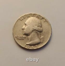 1965 Quarter No Mint Mark, Ungraded