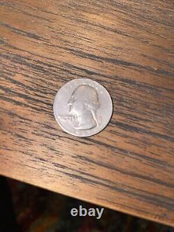 1965 United States George Washinton Silver Quarter No Mint Mark